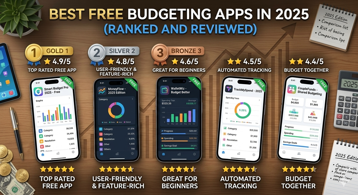 Best Free Budgeting Apps in 2025 (Ranked and Reviewed)