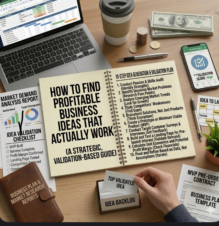 How to find profitable business idea that actually works